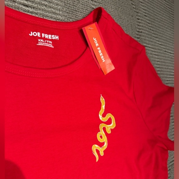 Joe Fresh Red T Shirt Year Of The Dragon - Picture 2 of 6